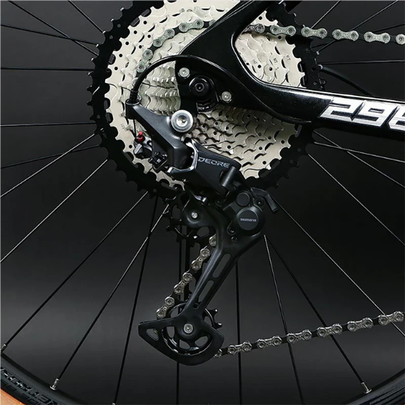 Фото Карбоновые горные велосипеды LEOPARDpro 27,5 29er DEORE M6100-12S XC AM MTB Велосипед MT200 Гидравлический дисковый тормоз Подвеска Вилка с дистанционным управлением №3