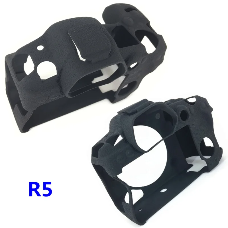 Для Canon EOS R5 R6 II EOSR5 EOSR6 Mark беззеркальная камера резиновая Силиконовая Стандартная