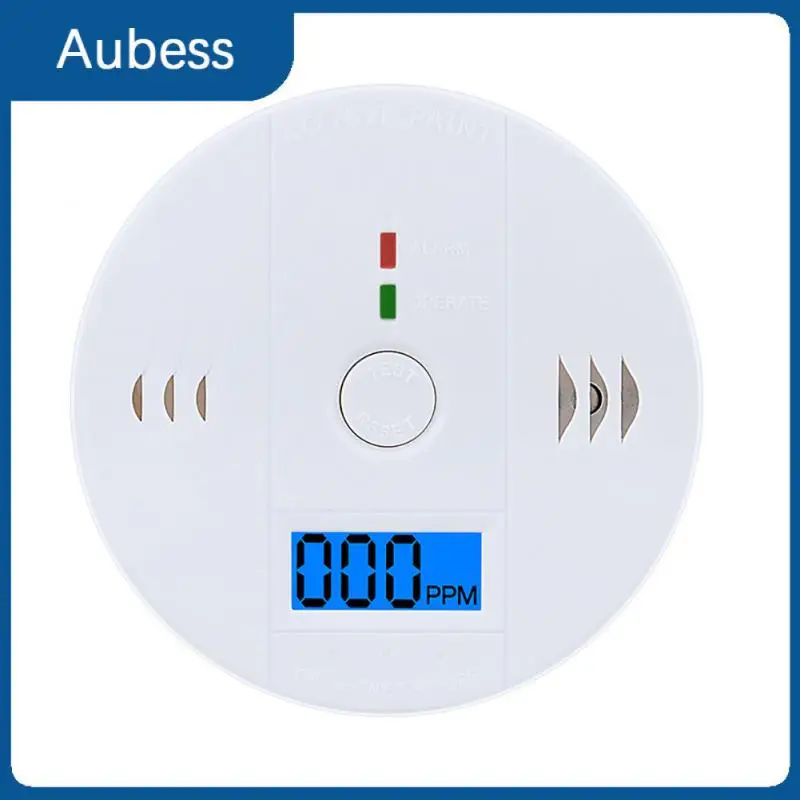 

Carbon Monoxide Alarm Home Detector CO Blue Smoke Detection LCD Display Alarm Carbon Monoxide Detectors Security Alarm For CoRui