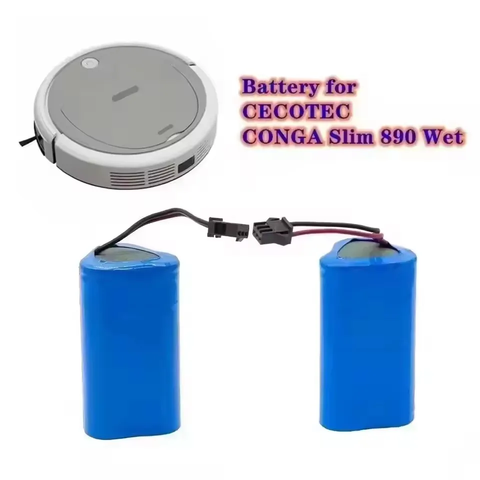 Фото Сменная батарея 4000 мАч для Ecovacs D36A D36B D36C D36E DA60 DA611 DB35, для Deebot Slim 1/2/10, для Lefant M501A №3