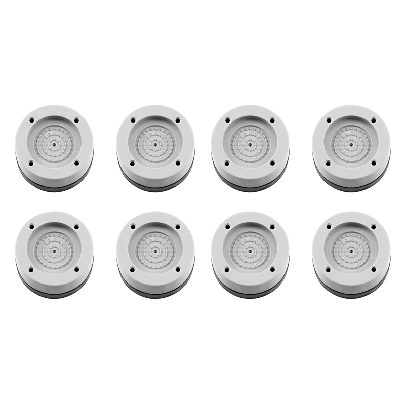 

8Pcs Anti Vibration Feet Pads Washing Machine Rubber Mat Anti-Vibration Pad Dryer Universal Fixed Non-Slip Pad