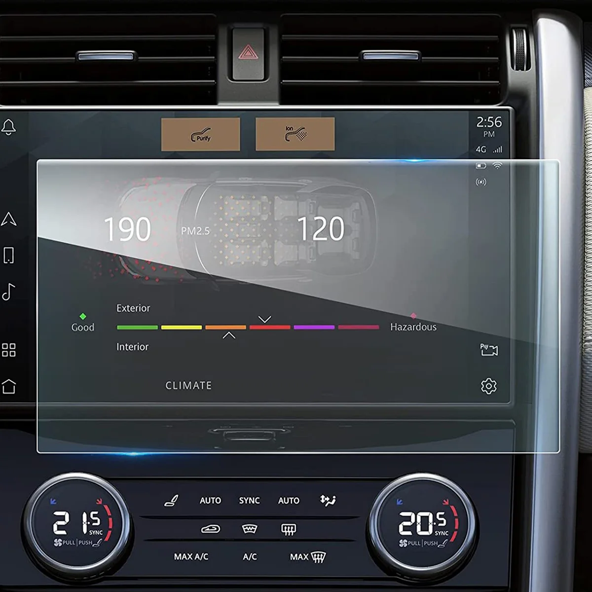 Защитная пленка из закаленного стекла для Land Rover Discovery Pivi Pro, 2021 дюйма, GPS-навигация, 2022-11,4