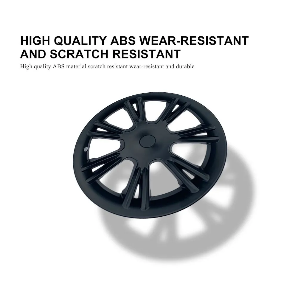 

For Tesla ModelY 19" Hub Cover Model Y Wheel Cover Hubcup Guard 2021 2022 2023 Auto Exterior Accessories Modified Parts