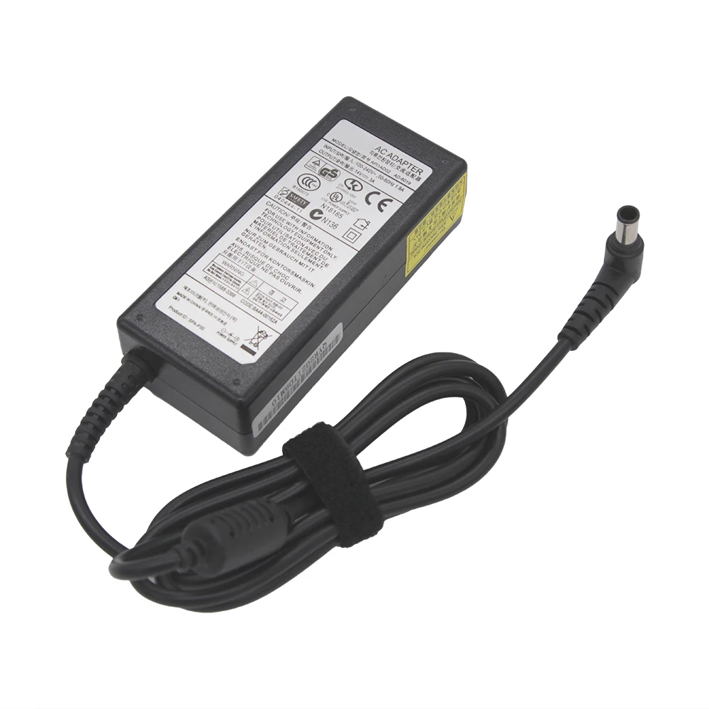 Фото Адаптер для ЖК-монитора Samsung BX2235 S23A300B S19A300B S20A300B S22A100N S19A100N S22A200B S22A300B, 14 В, 3 А, 6,5x4,4 мм №5