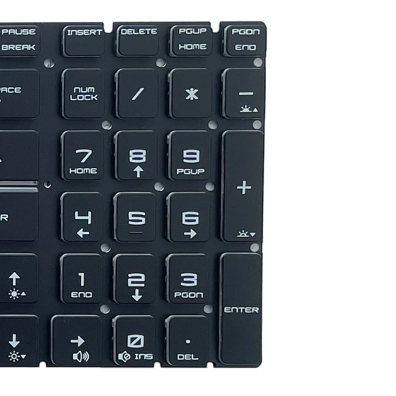 Полноцветная английская клавиатура с RGB подсветкой для MSI GE63 GE73 GS73 Raider 8RE 8RF GS63 Stealth