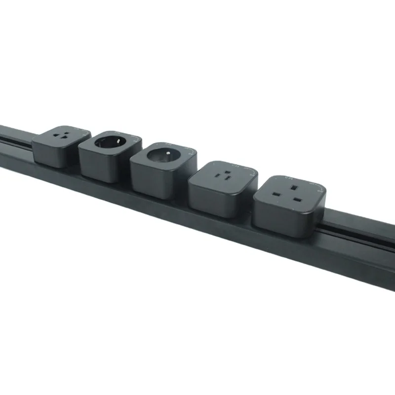 

power rail socket universal socket free combination socket with usb suitable for kitchen conference room living room