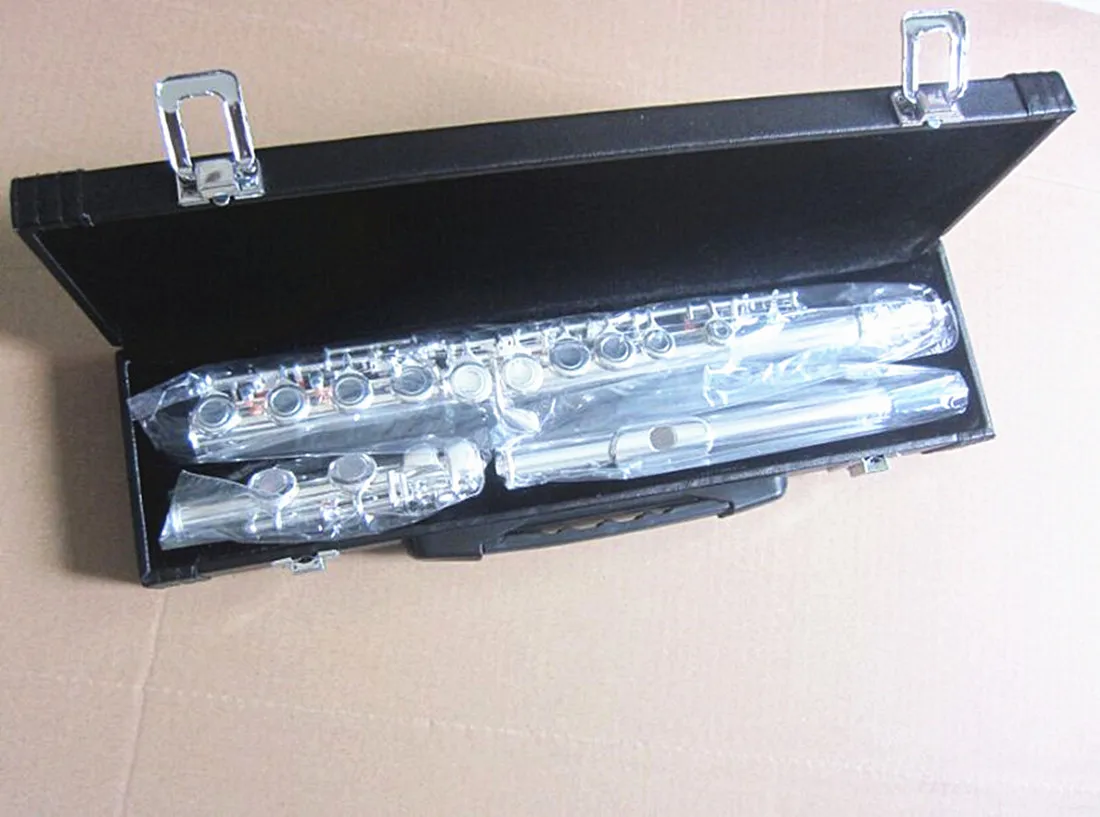 

Посеребренная канавка, высокое качество, студенческий тестер на производительность, 16 отверстий, obturator, E key C tone, Cupronickel, канавки, инструменты