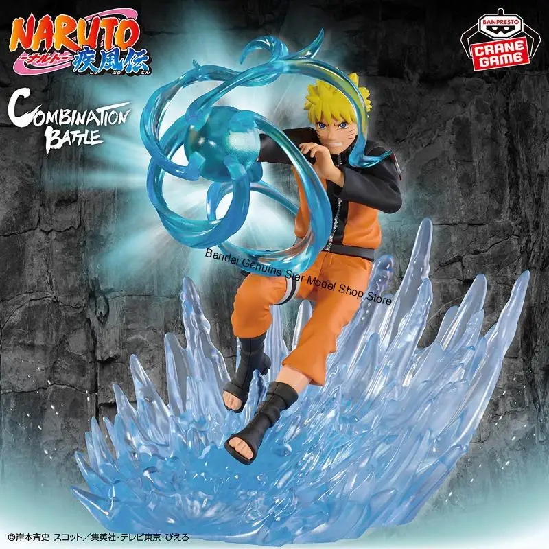 Фото Оригинальная коллекционная фигурка Banpresto NARUTO: Учиха Саске и Наруто в боевой комбинации, модель Figuarts №5