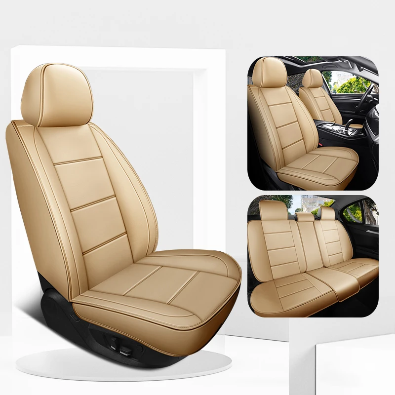 

Чехлы для автомобильных сидений, универсальные кожаные накидки на сиденья для Bmw E46, E90, E60, F10, F30, E39, E36, F20, E87, E92, G30, X5, E70, серия 1, E30, F31