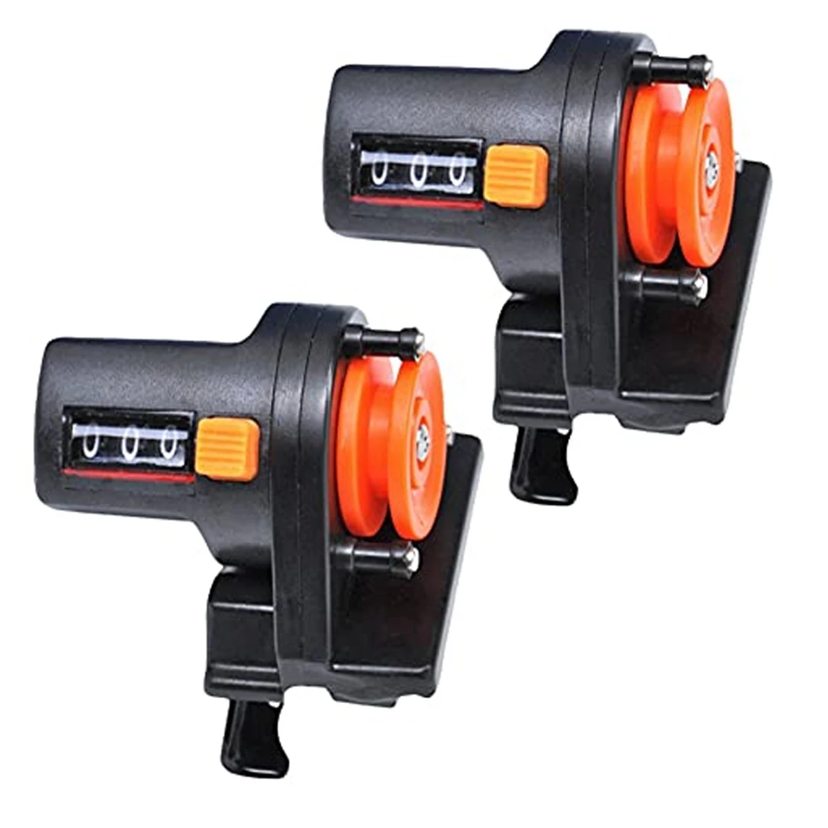 

2PCS Portable Fishing Line Depth Finder Counter Fishing Tool Tackle Length Gauge Tackle Tool 0-999M