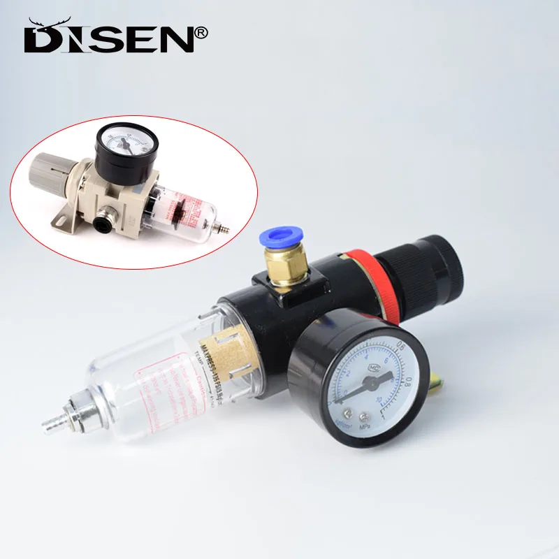 

1PC AFR2000/AW2000-02 Pneumatic Filter Air Treatment Unit Pressure Regulator Compressor Reducing Valve Oil Water Separate Filter