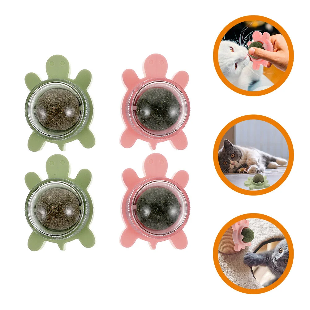 

Gift Cat Catnip Toy Toys Indoor Bubbles Cats Ball Wall Mount Cute Chew Aggressive Chewers