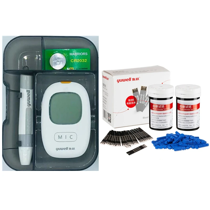 

YUWELL 710 Blood glucose meter diabetes glucometer test strips glucose meter diabetes accessories blood sugar monitor#