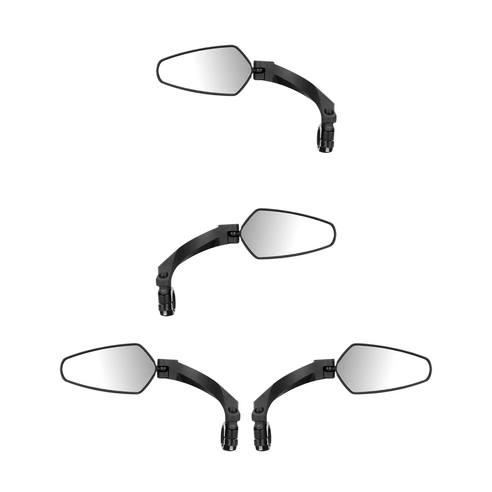 

Bicycle Handlebar Rear View Mirror Bike Cycling Wide Range Back Sight Reflector