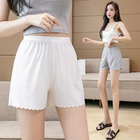seamless safety shorts women pants underwear panties intimates female summer safe pants black white grey