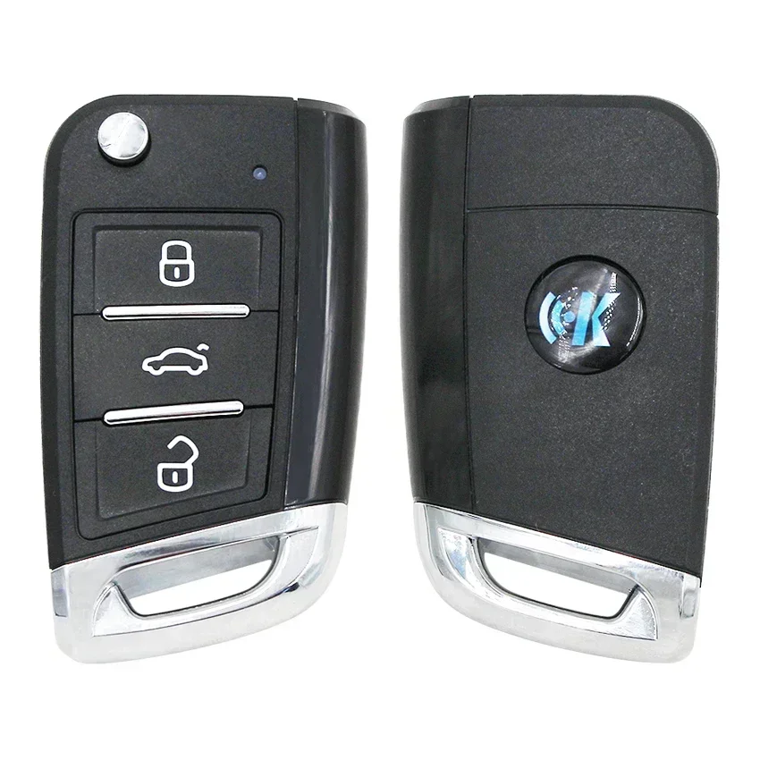 Фото Универсальный автомобильный ключ-пульт KEYDIY KD B15 в стиле Volkswagen, 3 кнопки, для программаторов KEYDIY KD900, KD-X2, Mini Key Programmer №4