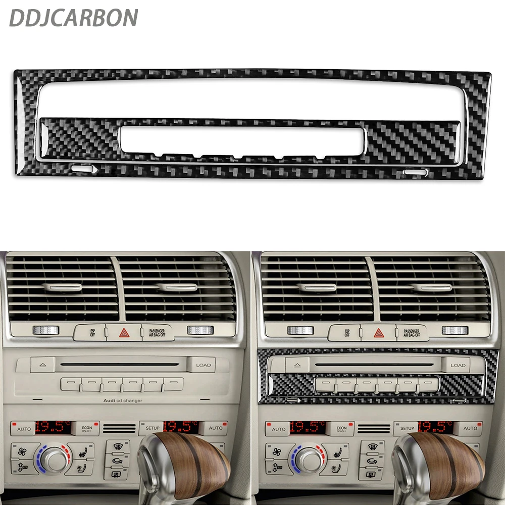 

Для Audi Q7 2007 2008 2009 2010 2011 2012 2013 2014 2015 отделка панели из углеродного волокна