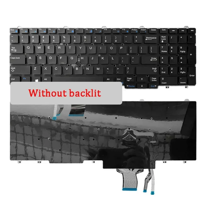 Новая сменная клавиатура для ноутбука совместимая с DELL Precision 3530 3520 15-3530 M3530 P60F 7520