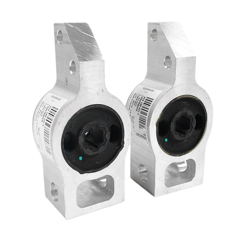 

1Pair Front Control Arms Bushing Lower Bracket Rubber Suspension for Passat B6 B7 Tiguan CC TT/TTS Coupe 3C0199231E
