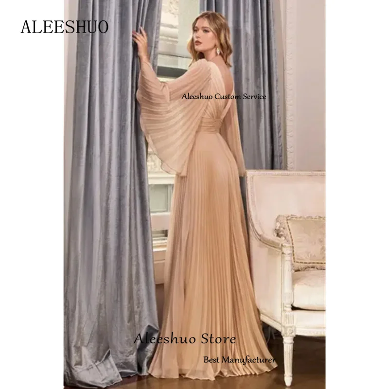 Рисунок 4 - Элегантное платье-трапеция Aleeshuo