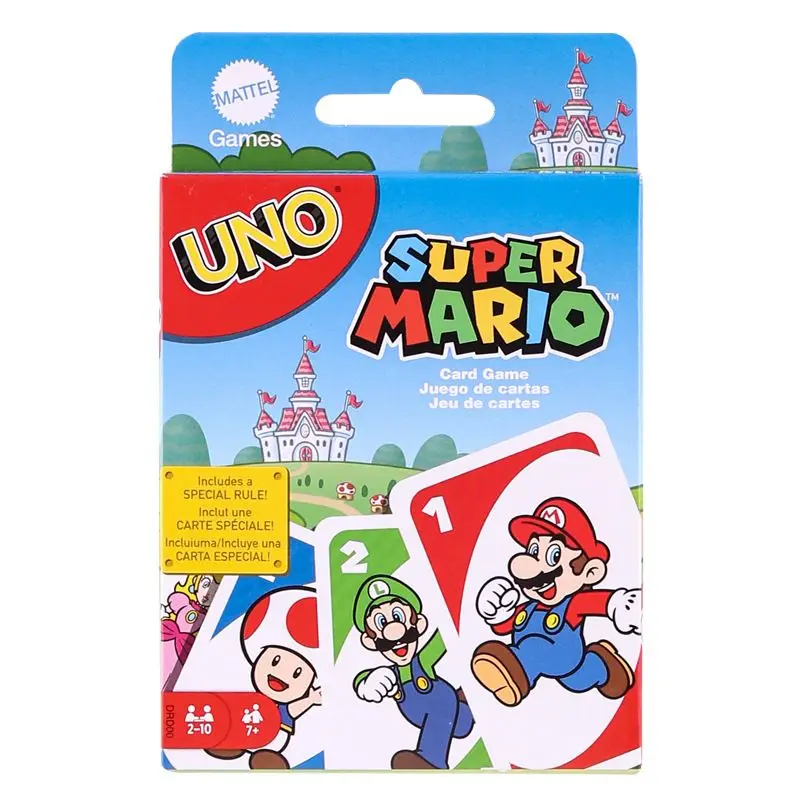 

Super Mario Uno You Nuo Brand Mysterious Island Mario Board Game Chess Card Set Card Desktop Game Party Gathering Small Game