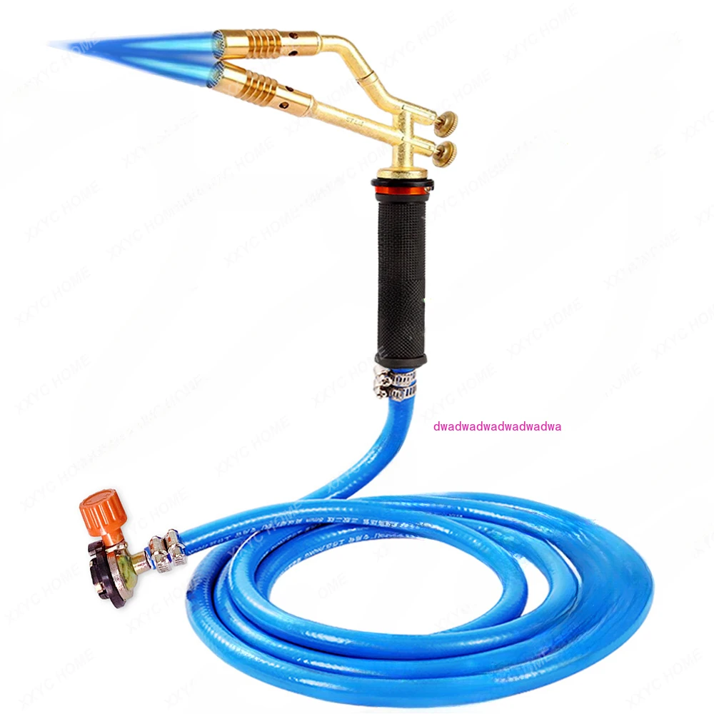 3600 ° F Двойная головка сварочная горелка для сжиженного нефтяного газа