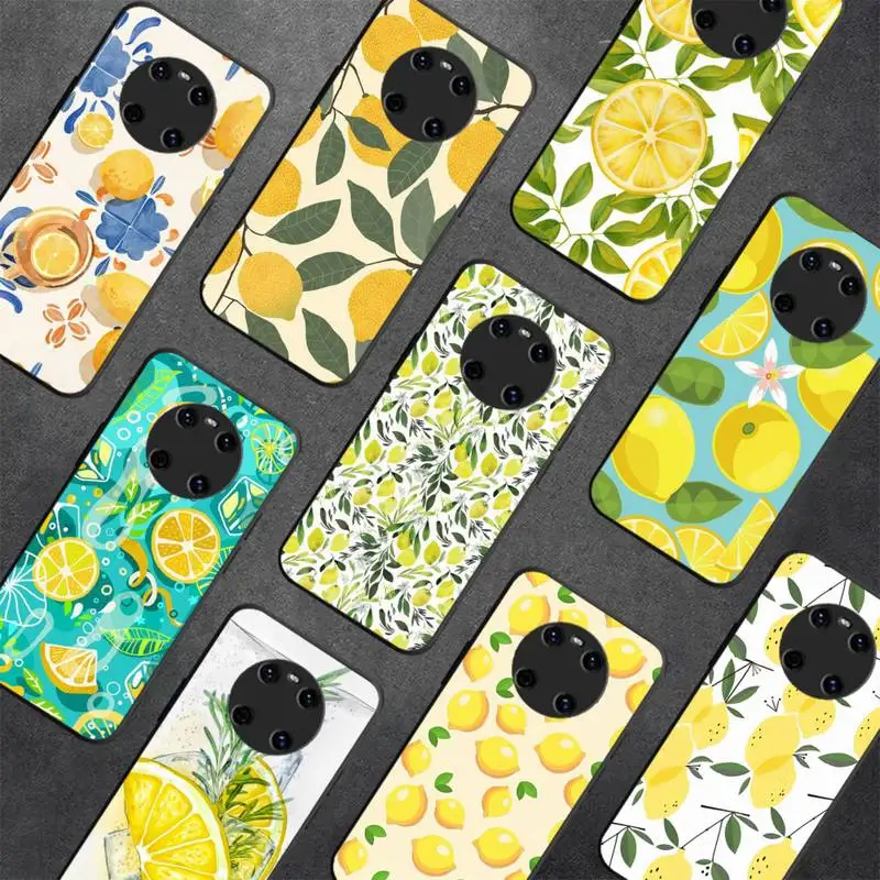 

Summer fruit lemon Phone Case For Y9 6 7 5 Prime Enjoy 7s 7 8 plus 7a 9e 9plus 8E Lite Psmart Shell