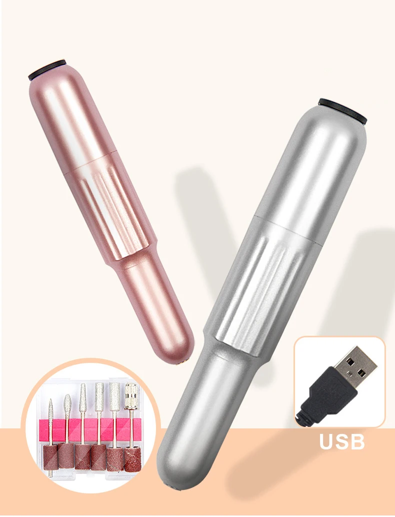 Портативная фреза для ногтей устройство полировки ручка ремонта электрический