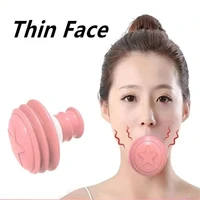 muscle massager silicone v face facial lifter face trainer face lift nasolabial pattern remover face jaw exercise line ball