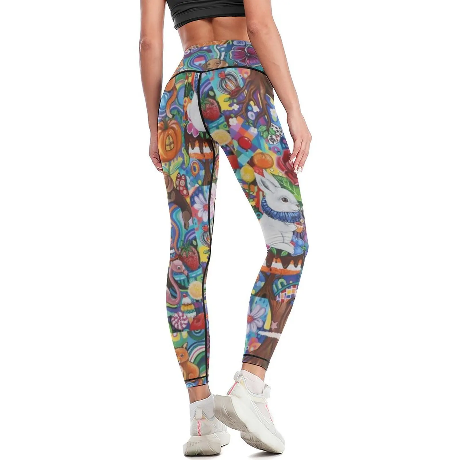 Женские Леггинсы пуш-ап для фитнеса