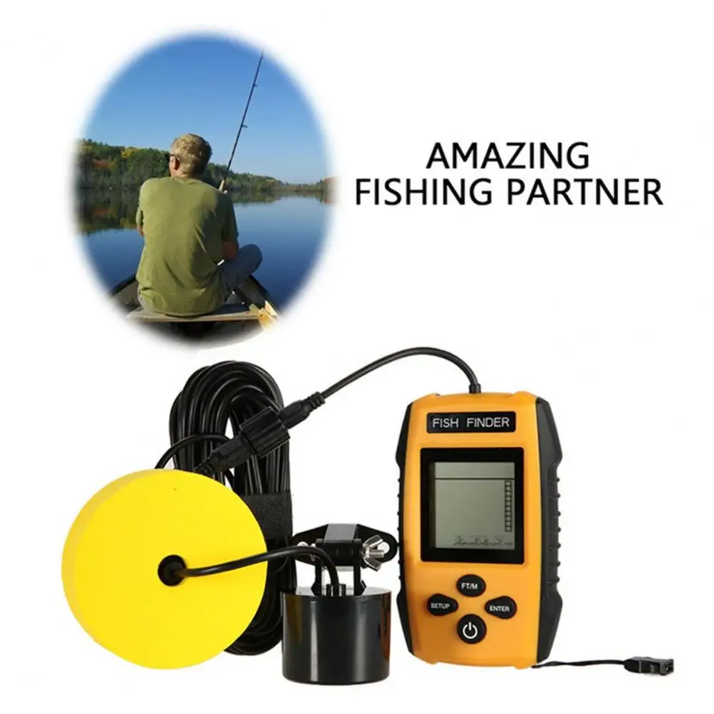 

1 Set Fish Finder Wireless Anti-rust Helpful Digital Display Fishing Tool for Sporting Fish Finder Fishing Tools