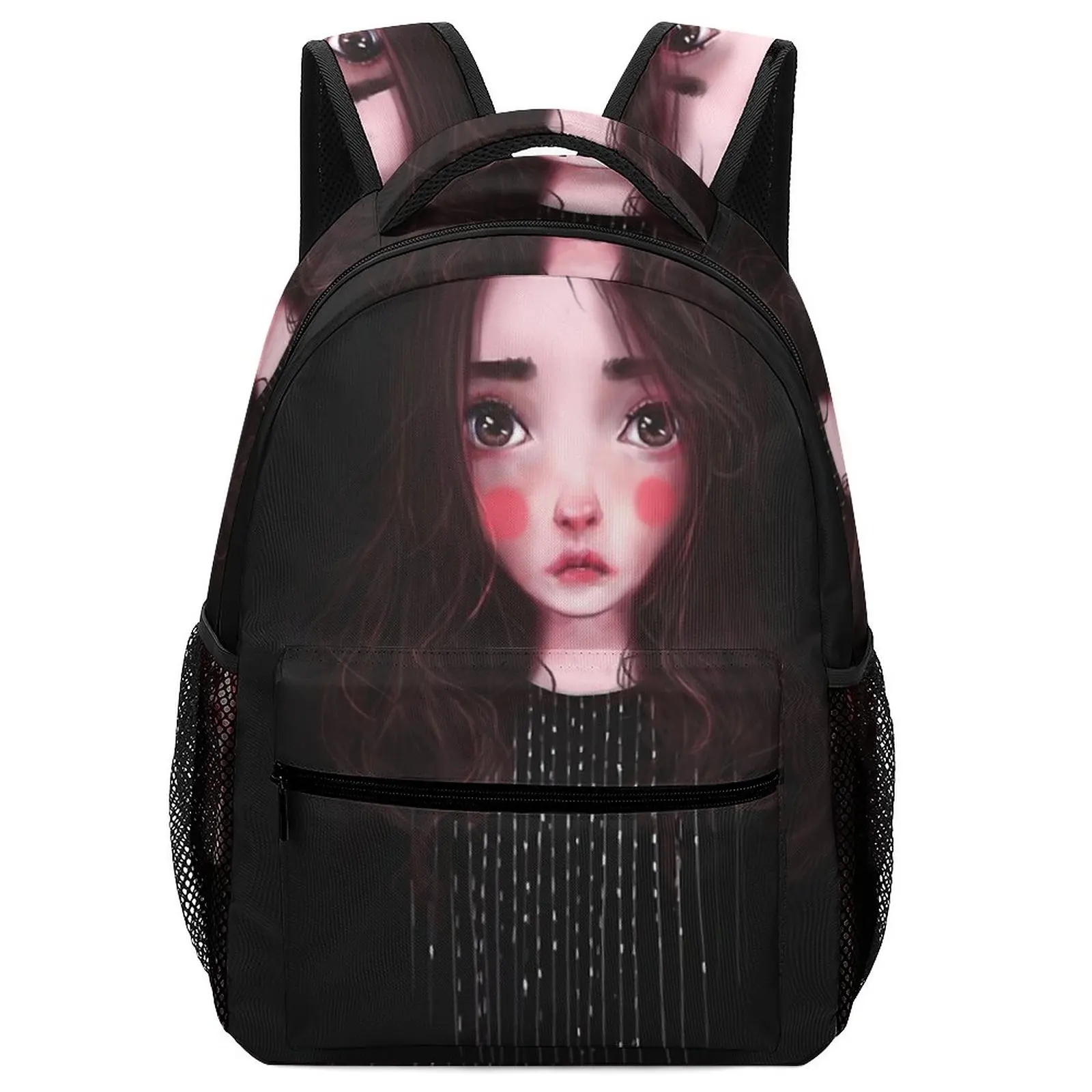 New Eyes Art Backpack Child 6 Years for Girls Boys School Bags for Teen Elementary School Backpack Girl With Name