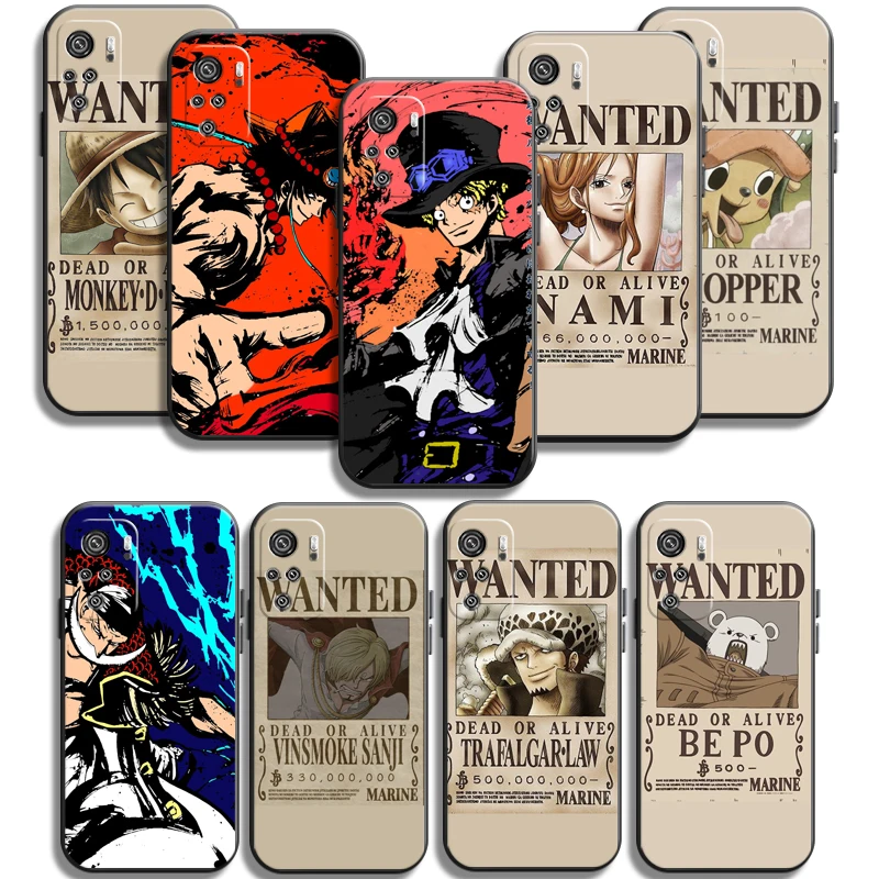 

One Piece Phone Cases For Xiaomi Redmi POCO X3 GT X3 Pro M3 POCO M3 Pro X3 NFC X3 Mi 11 Mi 11 Lite Funda Back Cover Carcasa