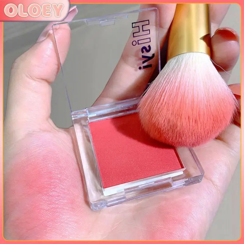 

Natural Cheek Tint Face Blusher 6 Color Brighten Face Monochrome Blush Face Contouring Cosmetics Blush Palette Cheek Rouge Matte