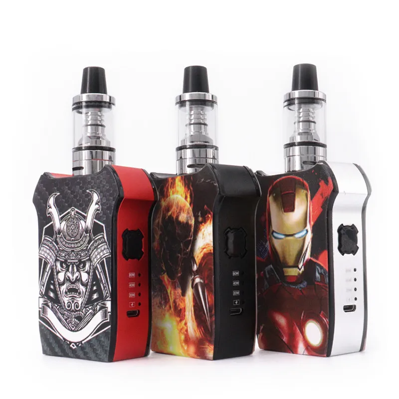 

Vape Pen 80W Box Mod Kit 2000mah with 0.35ohm 2ml Atomizer Wattage Adjustable Vaporizer Vape E-Cigarette Shisha Hookah Vaper Pen