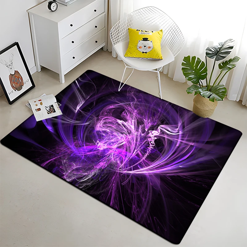 Colorful Magical Fantasy Abstract Art Printed Carpet for Living Room Large Area Rug Home Decoration Mats Boho Rugs Dropshipping