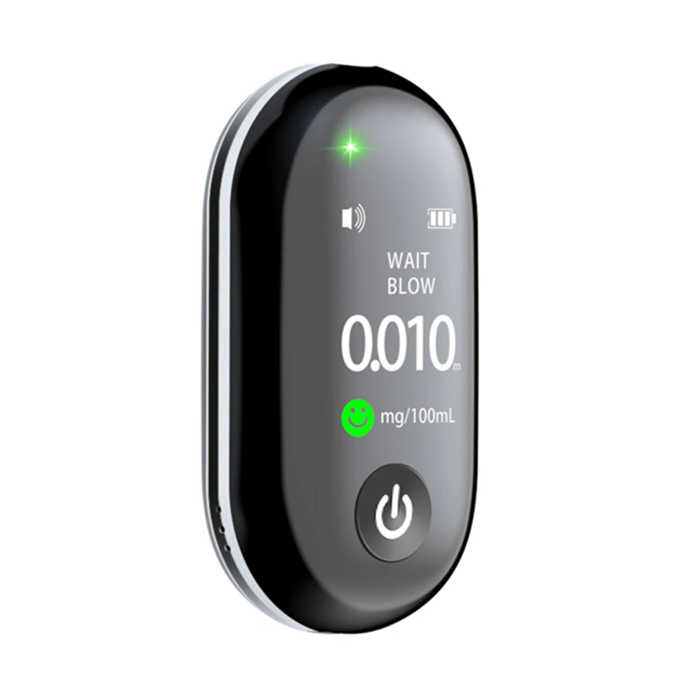 

Professional Digital Alcoholicity Breath Tester Breathalyzer Alcohol Breath Tester Alcohol Detector Detector