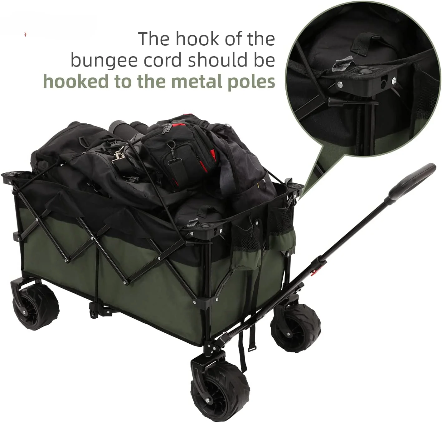 WOQI сверхмощный складной универсал уличный садовый походный пикап портативная