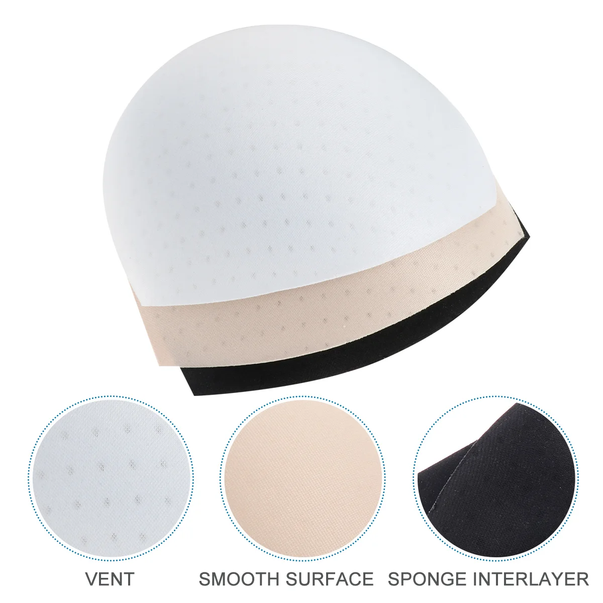 

6 Pairs Triangle Sports Inserts Push Sponge Pads Breathable Sports Cups Replacement for Swimsuit Dress Suspenders Beach wedding