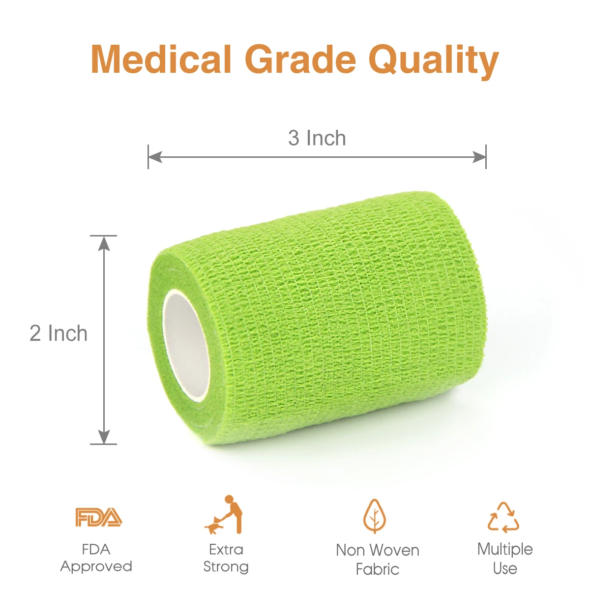 12 рулонов цветная эластичная Спортивная самоклеящаяся бандажная лента