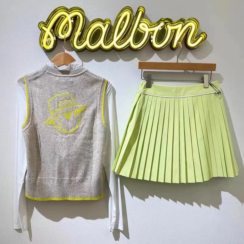 Women's Skirt Golf Pleated Skirt Korean Brand Waist Closed Comfortable Breathable Outdoor Sports Entertainment Lady‘s Skirt