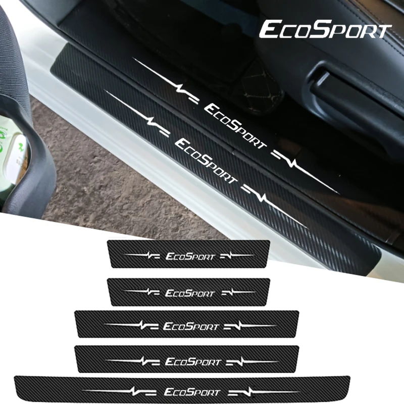 Фото Наклейки-защита от царапин на пороги и бампер для Ford ECOSPORT, водонепроницаемая лента для защиты от истирания и царапин №1