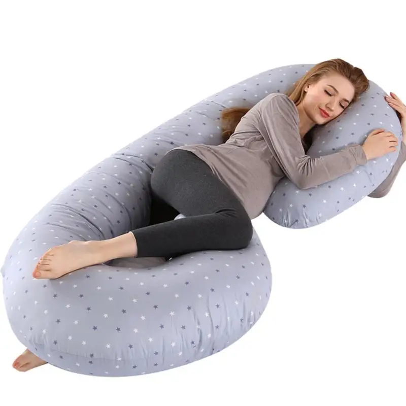 

C-shaped Pregnancy Pillows Comfortable Maternity Belt Body Pregnancy Pillow Women Pregnant Side Sleepers Cushion For Bed