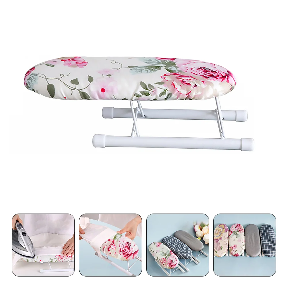 

Ironing Board Small Tabletop Folding Iron Portable Compact Sewing Table Desktop Foldable Collapsible Countertopmini Rack