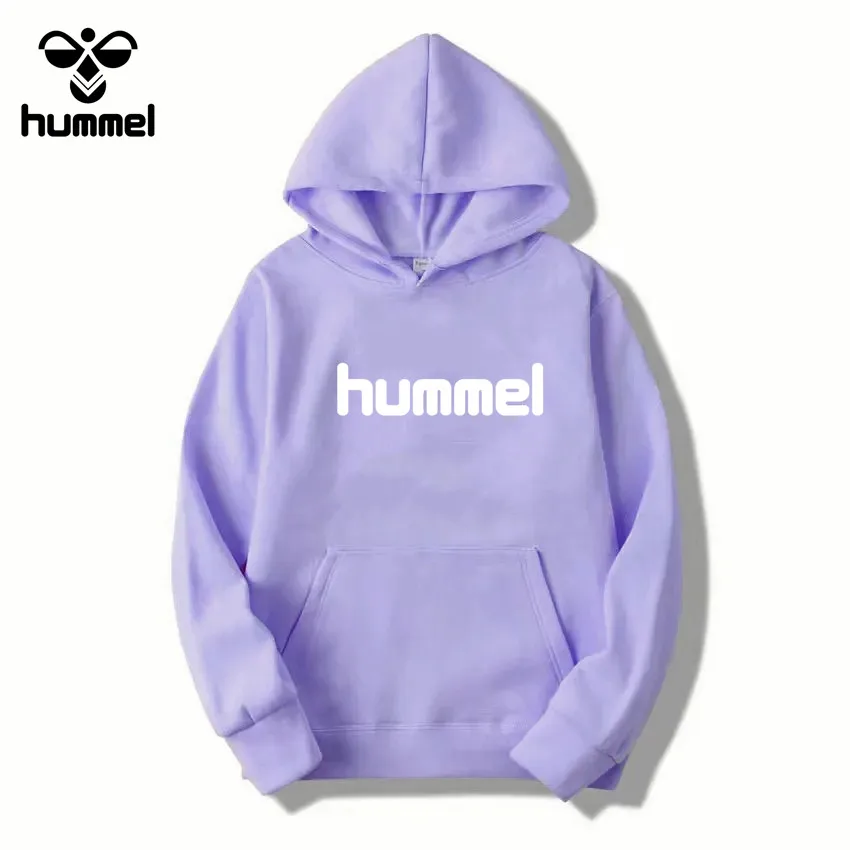 Новый бренд HUMMEL модная толстовка свитшот для мужчин весна-осень хип-хоп теплая