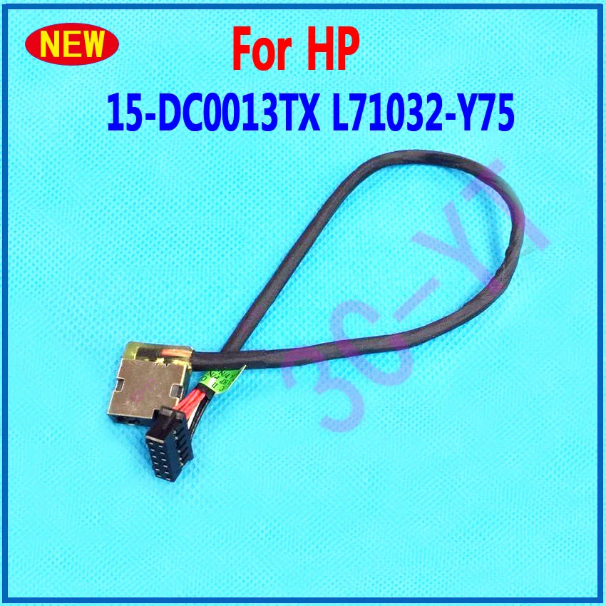 1PCS New Lqptop DC Power Cable Jack Charging Connector DC-IN Cable For HP L71032-Y75 15-DC0013TX