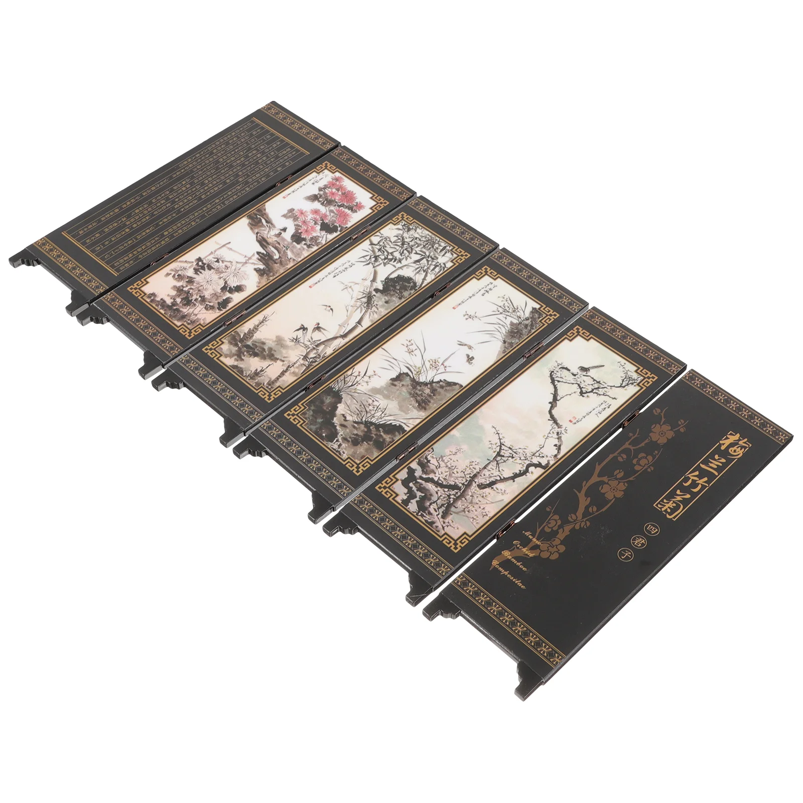 

Decorative Screen Ornaments Chinese Panel Room Divider Separator Wall Partition Retro Home