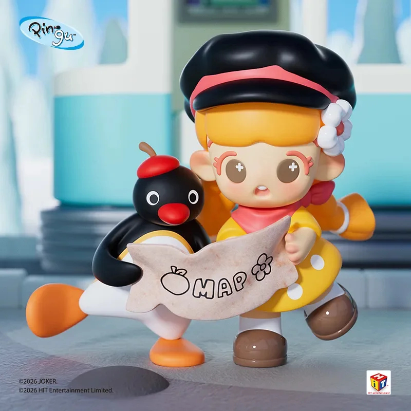Фото Новая оригинальная серия Pingu к 45-летию: коллекционные фигурки Pingu в закрытой упаковке, увлекательное приключение, загадочная коробка, украшения, игрушки, подарки №4