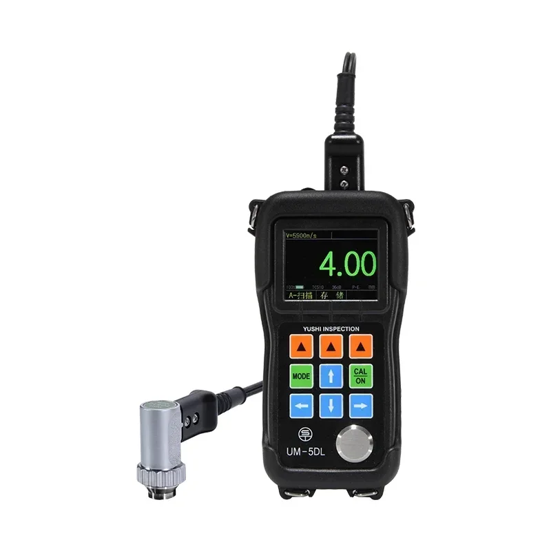 YUSHI UM-5DL 0 5-508 мм цифровой цветной ультразвуковой толщиномер A B сканирования с