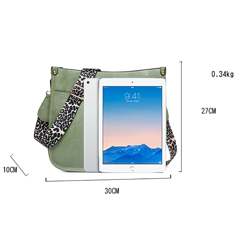 New Women's PU Leather Handbags Fashion Big Capacity Shoulder Bags Retro Designer Luxury Strap Crossbody Bag Female Shopper Bag